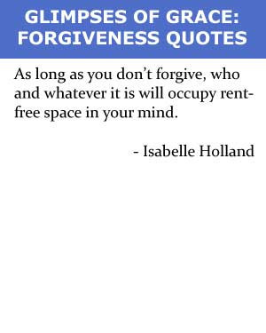 Forgiveness Quotation