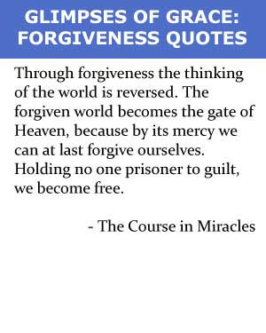 Forgiveness Quotation